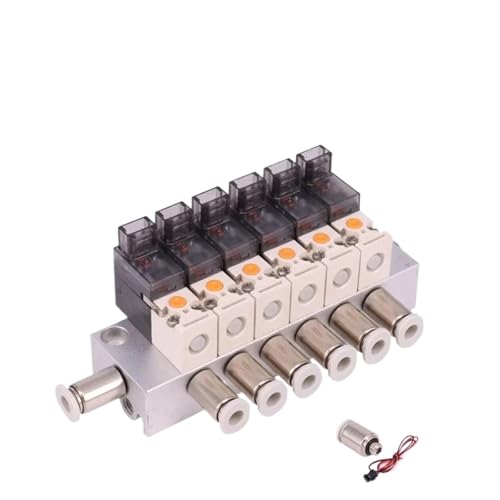 Électrovanne miniature 10mm 3/2 voies NC DC 3V pour machine à tricoter 101-BG - 2
