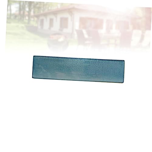 Bandeja Sushi japonesa rectangular de cerámica miniatura 4