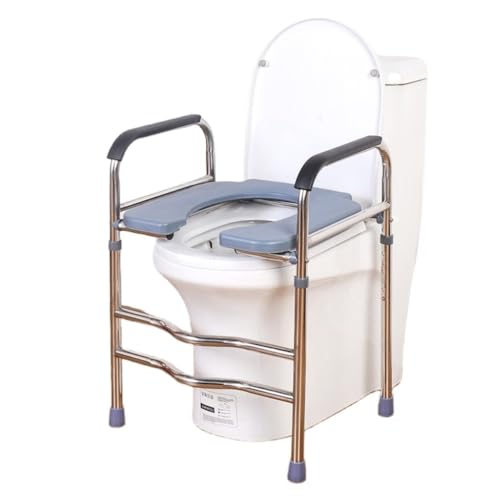 qingshenyi �g�C���Z�[�t�e�B���[�� ���߉\�ȃn���f�B�L���b�v�֍� �g�C����̃n���h�� ����҂��Q�҂̂��߂̊��ȃg�C���n���h�� ����җp�A�[���t�����肵���g�C�����S�T�|�[�g���[���t���[�� (���s�_ U���^ ����47�`57cm�i�g�C���X�^�C���j