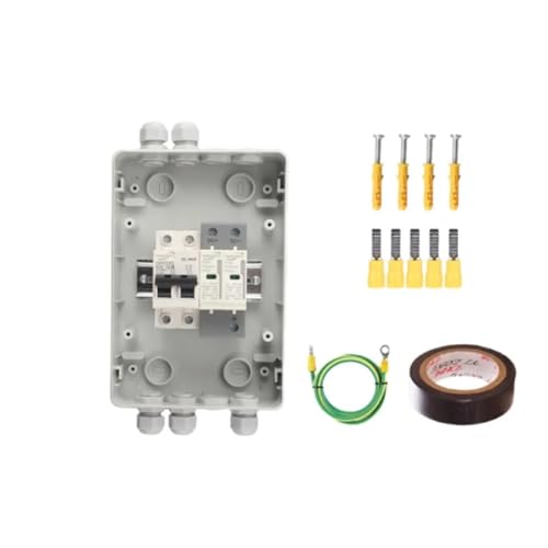 Interrupteur d'isolement DC 500V 63A avec câble sous boîte étanche
