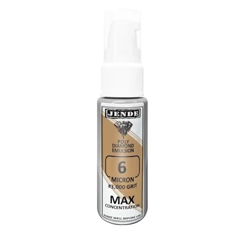 Jende 6 Micron Max Poly Diamond Stropping Emulsion 20ml-Higher Diamond carat level Knife Stropping Emulsion