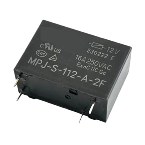 Relais 12V DCV12 MPJ-S-112-A-2 composant électronique 16A 4PIN pour armoire électrique