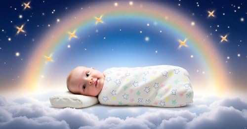 Image of Glow-in-The-Dark Kids Blanket a€ inch Polar Fleece Soft Lightweight Single Bed Blanket with Unicorn Jacquard Print, Multicolor (Star White)