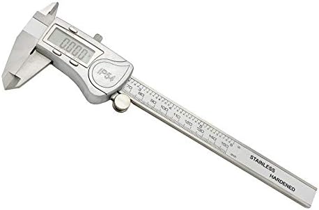 IP54 6inch or 150mm Really Stainless Steel Digital Vernier Caliper with Large Readout LCD