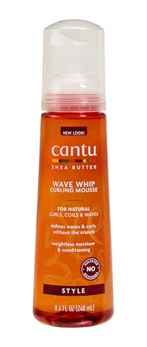 CANTU – Espuma Moldeadora – 248ML – Fijación Flexible y Definición Duradera para Todo Tipo de Cabello