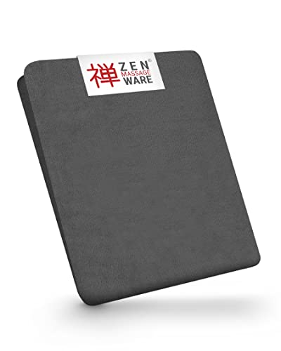ZEN – Funda camilla masaje ajustable - Funda camilla ajustable de felpa suave para camillas de cosmética, fisioterapia y tratamiento - lavable a 60° - accesorios de masaje Pizarra