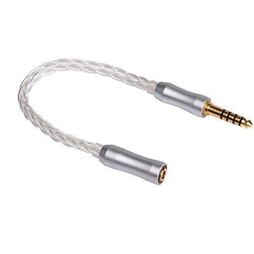 FDBRO 8 noyaux Adaptateur de Prise d'écouteur connecteur Prise d'écouteur Conversion Prise mâle en câble Jack Femelle Cover