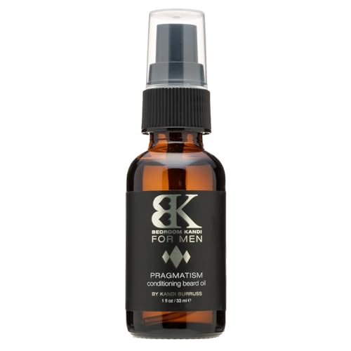 Bedroom Kandi for Men by Kandi Burruss Pragmatism Beard Oil | Natural Mens Beard Oil with Argan Oil and Hemp Seed Oil - Beard Softener, Conditioner & Moisturizes Skin | 1 Fl Oz