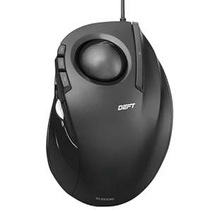 Elecom M-DT2URBK Trackball Maus