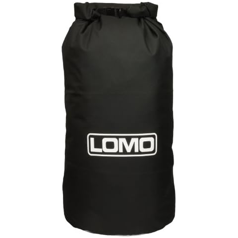 Lomo 100L Rolltop Dry Bag With Window, Black Clear Panel Cover
