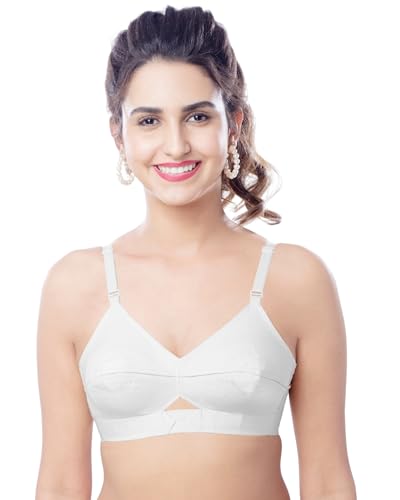 Image of Brida Kavya Xtrasoft Cotton Round Stitch Minimizer Bra - Full Coverage, Plus Size