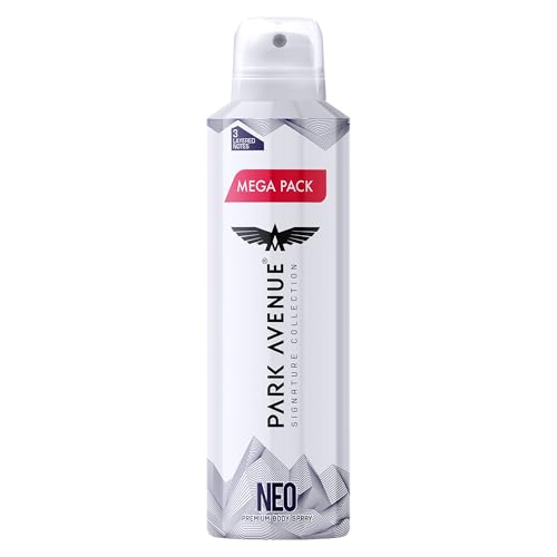 Park Avenue Men Neo Signature Collection |Aerosol Deodorant | Fresh Long-Lasting Aroma | 220Ml, Pack Of 1