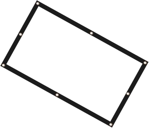 Écran portable en polyester pour bureau et proyectores