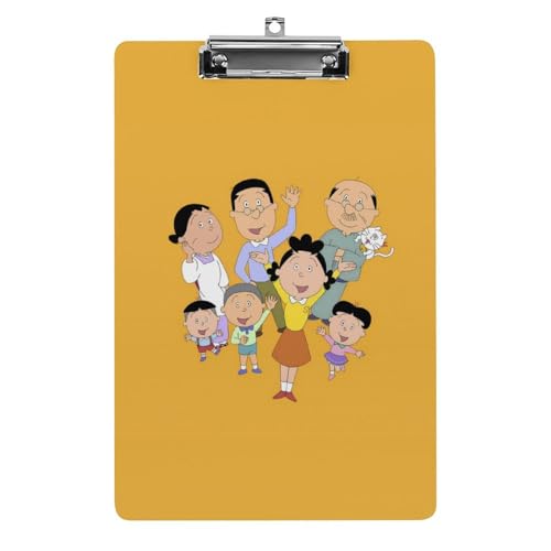 サザエさんバインダー A4 クリップボード クリップファイル 事務用品 入職プレゼント ファイル 多機能 ファイルボード 伝票ホルダー 書類整理 会議パッド オフィス用品