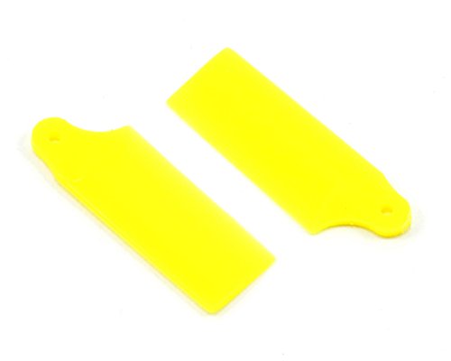 KBDD International Tail Blades for 130X Helicopter, Neon Yellow (Extreme Edition)