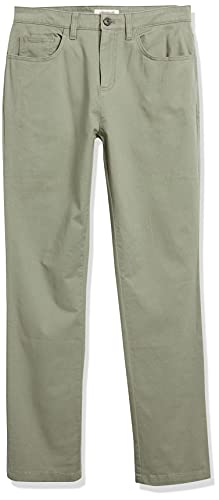 Image of Amazon Essentials Men's Athletic Fit Chinos, Work Pants, 5-Pocket, Cotton Stretch