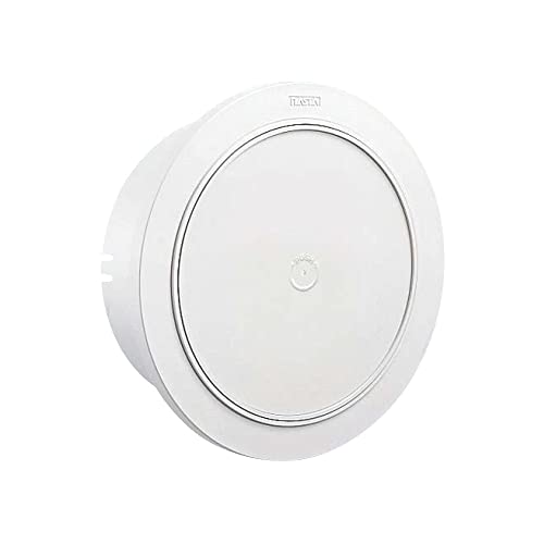 ナスタ 屋内換気口 プッシュ式丸型レジスター シルバーグレー KS-8630PR-SG 1個