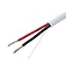 Cables Direct Online 500ft White Speaker Cable 14 AWG Wire Cl2 in Wall Bulk 14/2 Gauge 2 Conductor Audio