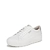 Dr. Scholl's Shoes Womens Time Off Sneaker White/Gold 6 M