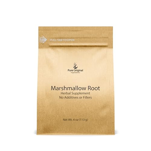 PURE ORIGINAL INGREDIENTS Marshmallow Root Extract (4 oz) Powder Herbal Supplement