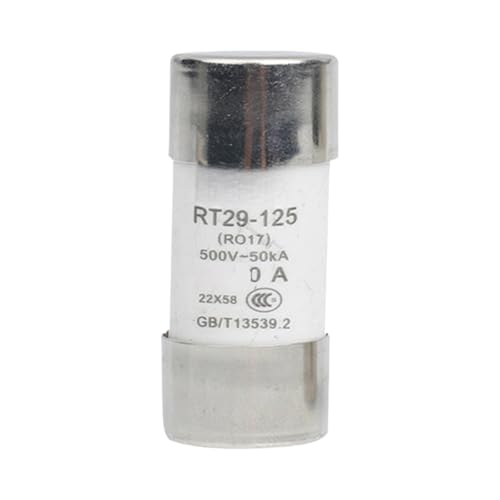 Fusible RT29-125 22x58mm 32A gG 500V pour cartouche cylindrique industrielle