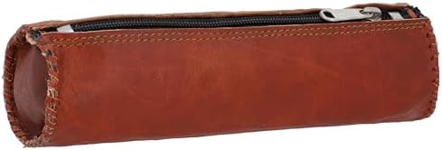 Gusti Leder Federmappe Addison - Schlampermäppchen Aus Echtleder In Gold