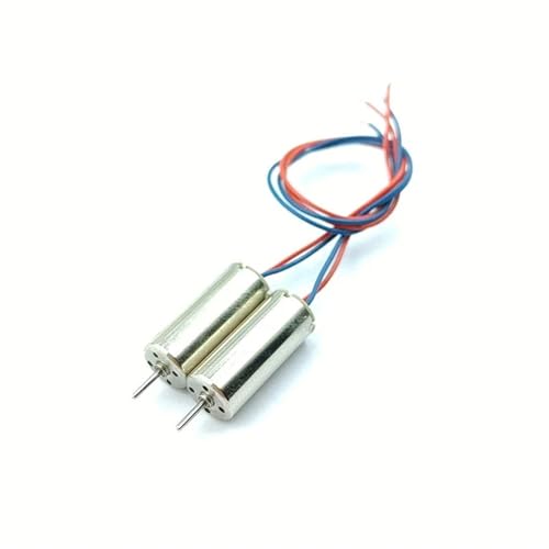 Moteur sans noyau 7x16mm CC 3,7V 49000 tr/min à coupelle creuse pour drone RC x2