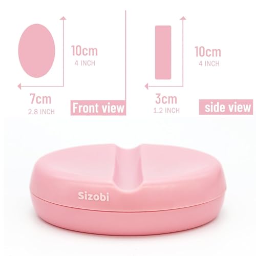Image of Sizobi Magnetic Bobby Pin Holder,Magnetic Pin Cushions for Sewing | (Pins Excluded) Securely Holds Metal Hair Clips & Paper Clip, Sewing Supplies,Needle Magnetic Quilting Pins Holder Organizer