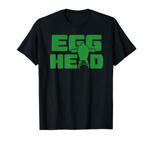 Egghead Funny BBQ Kamado Smoker Grilling T-Shirt Pitmaster Maglietta
