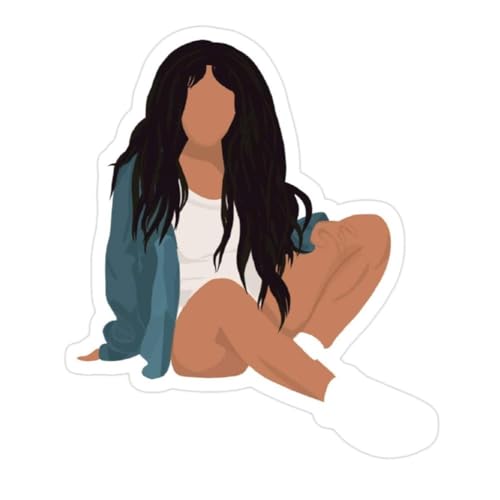 Sza Laptop Wall Decals Books Vinyl Stickers Laptop Decal Water Bottle Sticker