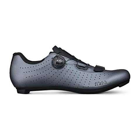 Fizik Overcurve R5 Unisex Adult Cycling Shoes, Metal Black, 42 Cover