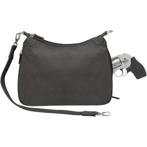 Bolso Tote Hobo para mujer negro pequeño miniatura 3