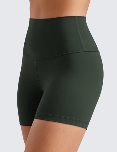Image of CRZ YOGA Butterluxe Biker Shorts 4 inch | Extremely Soft, Gentle Compression, Yoga, High Waisted, for Women
