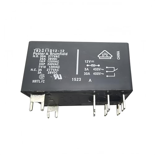 All T92S11D12-12 30a/12vdct92s11d12 Relay Second Section Two Closed