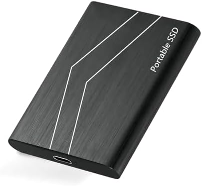 2TB Ultra Slim Portable External Hard Drives USB 3.1 Compatible with ...