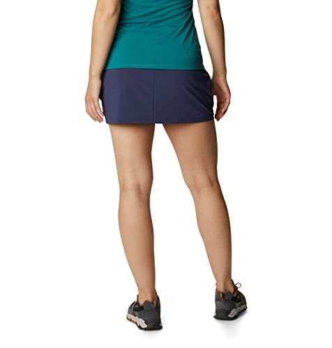 Columbia Calçado feminino Pleasant Creek Skort, noturno, grande x regular