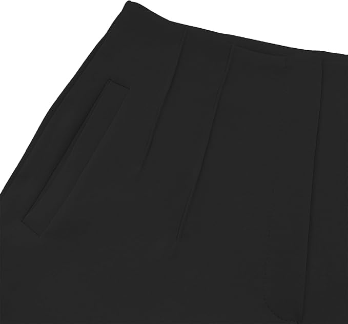 Womens High Waisted Pants 2025 Trendy Pleated Straight Leg Dress Pant Business Work Casual Trousers3