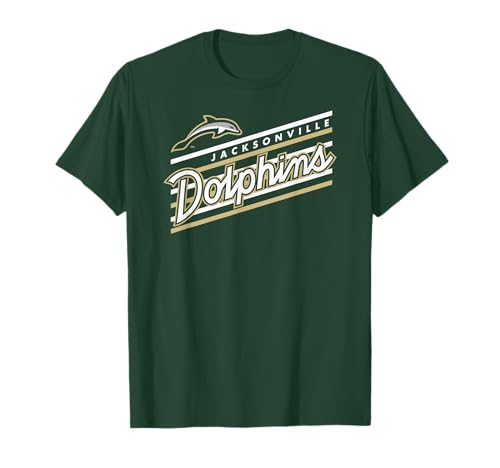 Jacksonville Dolphins Retro Performer Green T-Shirt