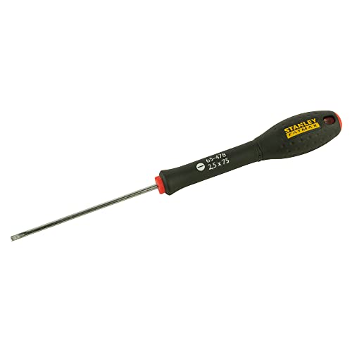 Image of STANLEY 0-65-478 FATMAX SCREWDRIVER FLARED 2.5 X 75MM