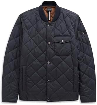 bugatti Herren Blouson Modern Herbst Winter Steppjacke Übergangsjacke Druckknöpfe
