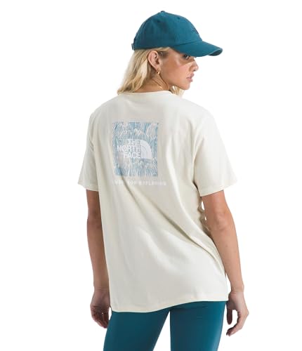 THE NORTH FACE Women's Evolution Box NSE Fill Short-sleeve Tee | Regular Fit Cotton Shirt With Logo Graphic