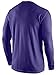 NIKE Men's Team Legend Long Sleeve Training Top (Court Purple/Cool Grey, Large)