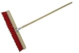 [page_title]-Straßenbesen breit Besen Kehrbesen mit Metallstielhalter PVC mit Stiel (40cm Besen + 120cm Stiel)
