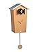 Produktbild KOOKOO Birdhouse Copper, Moderne Kuckucksuhr mit Pendel, Design Wanduhr mit 12 Vogelstimmen oder Kuckuck, Aufnahmen aus der Natur