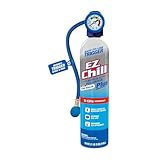 EZ Chill Auto AC Recharge Kit with Leak Sealer Plus, 18oz – Car A/C Refrigerant Refill with Hose & Gauge – Seals Leaks in Hoses, O-Rings & Gaskets, Extends AC Life, Easy DIY Air Conditioning Recharge