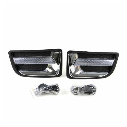 XCZPRKMXY LED DRL Daytime Running Light Front Bumper Driving Fog Lamp Assembly Accessories Compatible with Isuzu D-Max SX 2014 2015 2016