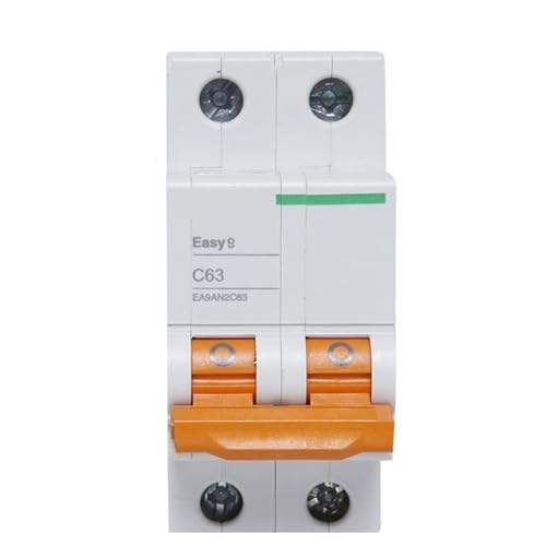 Disjoncteur 2P C 10A EA9AN Mini disjoncteur électrique phase neutre