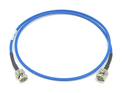 Câble BNC HD SDI Belden 1855a 3G 6G Mini RG59 coaxial bleu 10ft pour moniteur vidéo