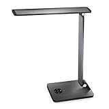 Apariencia Exquisita: construcción elegante y moda con diseño de suspensión único, genera luz suave y no parpadeante. Gire la cabeza de la lámpara 180 ° vertical / horizontalmente y el brazo de la lámpara hasta 130 °.