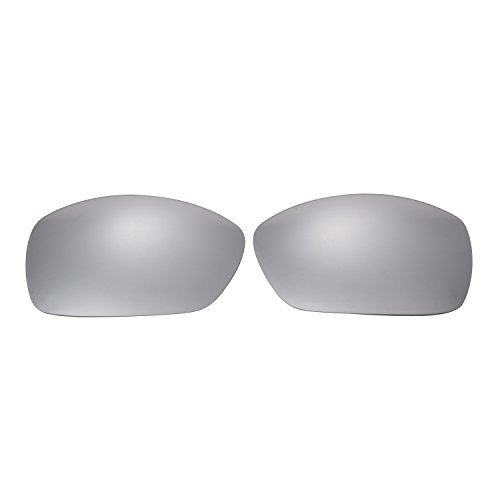 Image of Polarized Replacement Lenses for Oakley Hijinx Glass Frame Sunglasses (Titanium Mirror)